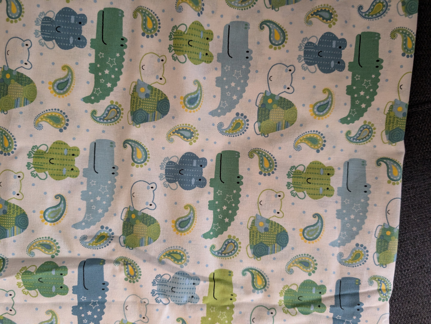 Girls Cotton Pillowcase dress with frill
