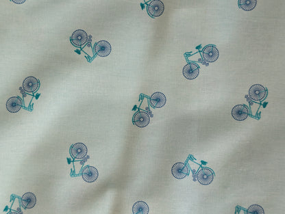 Girl's cotton sundress- satin trim