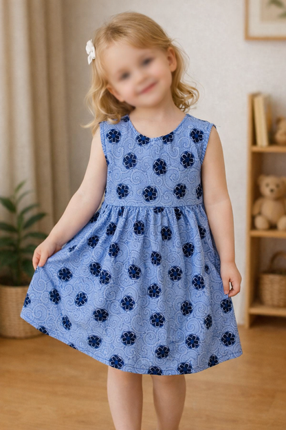 Girls Cotton Sun dress