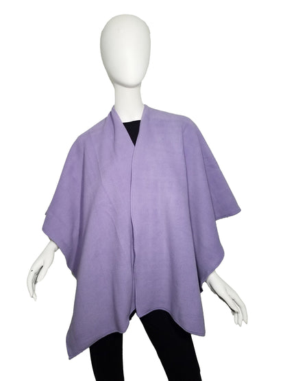 Wrap- heirloom lilac plush anti-pill fleece (size: one size fits most)