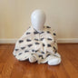 Toddler poncho- winter bear print-size 1T
